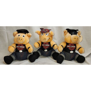 Harley Davidson | Stuffy | Pigs | Toys | Collector